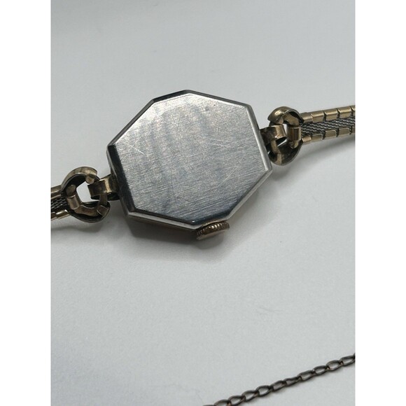 Vintage Rensie Ladies Mechanical Watch w/ Speidel 10K GF Expansion Bracelet main image 4